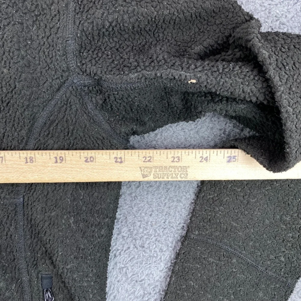 The North Face Mens Fleece Jacket Full Zip Up Black Medium‎ M Outerwear